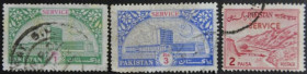Інше Другое ^/--/^ Пакистан Архитектура Надпечатка Служебные 1963 ^_^^^ Пакистан Архітектура Надпечатка Службові 1963 - фото фото фото