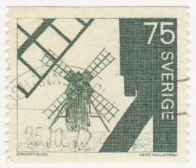 Скандинавія Скандинавия ^/--/^ Швеция 1971 г. № 713 гашеная ^_^^^ Швеція 1971 р. No 713 гашена - фото фото фото