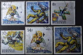 Інше Другое ^/--/^ Бурунди Космос Аполло-11 1968 ^_^^^ Бурунді Космос Аполло-11 1968 - фото фото фото