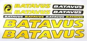 Інше Другое ^/--/^ Наклейка Batavus на раму велосипеда, жовтий (NAK /--/ 041) ^_^^^ Наклейка Batavus на раму велосипеда, желтый (NAK /--/ 041) - фото фото фото