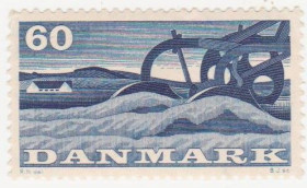 Балтійські країни Балтийские страны ^/--/^ Дания   1960 г. №  384 ** ^_^^^ Данія 1960 No 384 ** - фото фото фото