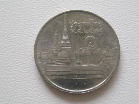 Таїланд Таиланд ^/--/^ Таиланд 1 бат 2006 года 26712 ^_^^^ Таїланд 1 бат 2006 року 26712 - фото фото фото