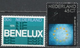 Бенілюкс Бенилюкс ^/--/^ Нидерланды 1974 Европа 2 /--/ м. ^_^^^ Нідерланди 1974 Європа 2 /--/ м. - фото фото фото