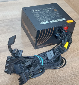 Блоки живлення Блоки питания ^/--/^ Напівмодульний блок живлення Enermax Triathlor ECO 550 /--/ W  (модель ETL /--/ 550 /--/ AWT-M) – б/у ^_^^^ Полумодульный блок питания Enermax Triathlor ECO 550 /--/ W (модель ETL /--/ 550 /--/ AWT-M) – б/у - фото фото фото