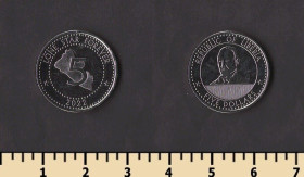 Ліберія Либерия ^/--/^ Либерия 5 долларов 2022 ^_^^^ Ліберія 5 доларів 2022 - фото фото фото