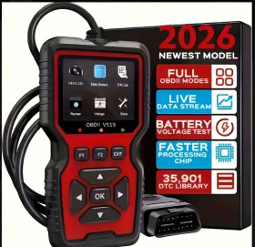 Автоінструмент Автоинструмент ^/--/^ Автосканер OBD /--/ 2 V /--/ 519                                   (2026 Model) — Професійна діагностика авто. ^_^^^ Автосканер OBD /--/ 2 V /--/ 519 (2026 Model) — Профессиональная диагностика авто. - фото