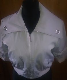 Куртки Куртки ^/--/^ стильна коротенька голуба курточка р /--/ 38 нова бірки River ISland ^_^^^ стильная коротенькая голубая курточка р /--/ 38 новая бирки River ISland - фото фото фото