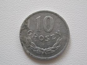 - року - года ^/--/^ Польша 10 грошей 1969 года #14593 ^_^^^ Польща 10 грошей 1969 року #14593 - фото фото фото