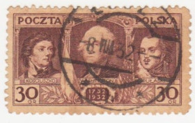 Польща Польша ^/--/^ Польша 1932 г №  235 гашеная ^_^^^ Польща 1932 р. No 235 гашена - фото фото фото