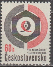 Чехословаччина Чехословакия ^/--/^ Чехословакия Чехословаччина 1966 Брно ярмарка ^_^^^ Чехословаччина 1966 Брно ярмарок - фото фото фото