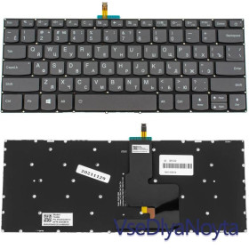 Клавіатури Клавиатуры ^/--/^ Клавиатура для ноутбука LENOVO (IdeaPad 320-14 series) rus, onyx black, без фрейма, подсветка клавиш ^_^^^ Клавіатура для ноутбука LENOVO (IdeaPad 320-14 series) rus, onyx black, без фрейму, підсвічування клавіш - фото фото фото