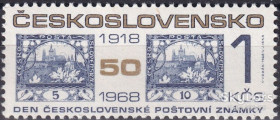 Чехословаччина Чехословакия ^/--/^ Чехословакия 1968 день почтовой марки Mi 1850 MNH ^_^^^ Чехословаччина 1968 день поштової марки Mi 1850 MNH - фото фото фото