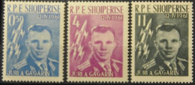 Інше Другое ^/--/^ Албания Космос Гагарин 1962 ^_^^^ Албанія Космос Гагарін 1962 - фото фото фото