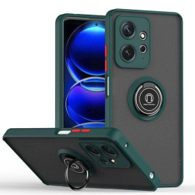 Чохли, бампера Чехлы, бампера ^/--/^ Чохол Fiji Colorframe для Xiaomi Redmi Note 12 матовий бампер з кільцем підставкою Green ^_^^^ Чехол Fiji Colorframe для Xiaomi Redmi Note 12 матовый бампер с кольцом подставкой Green - фото фото фото