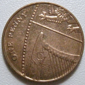Єлизавета II (після ) Елизавета II (после ) ^/--/^ Велика Британія 1 пенні 2014 року 43272 ^_^^^ Великобритания 1 пенни 2014 года 43272 - фото фото фото