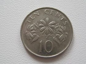 Сінгапур Сингапур ^/--/^ Сингапур 10 центов 1990 года #16219 ^_^^^ Сінгапур 10 центів 1990 року #16219 - фото фото фото