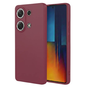 Чохли, бампера Чехлы, бампера ^/--/^ Чохол Fiji Full Soft Premium для Xiaomi Redmi Note 13 протиударний бампер з мікрофіброю Bordo ^_^^^ Чехол Fiji Full Soft Premium для Xiaomi Redmi Note 13 противоударный бампер с микрофиброй Bordo - фото фото фото