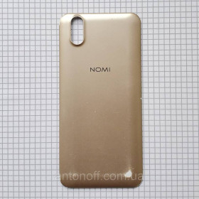 Інше  (Корпуса) Другое (Корпуса) ^/--/^ Задня кришка Nomi i /--/ 5710 Infinity X /--/ 1 для телефона Б/В оригінал Gold ^_^^^ Задняя крышка Nomi i /--/ 5710 Infinity X /--/ 1 для телефона Б/В оригинал Gold - фото фото фото