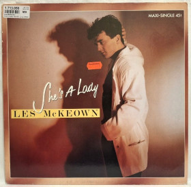 Платівки Пластинки ^/--/^ Les McKeown / Dieter Bohlen - She&amp;apos;s A Lady - 1988.  (LP). 12. Vinyl. Пластинка. Hansa. Germany ^_^^^ Les McKeown / Dieter Bohlen - She&ampos;s A Lady - 1988. (LP). 12.Vinyl. Пластинка. Hansa. Germany - фото фото фото