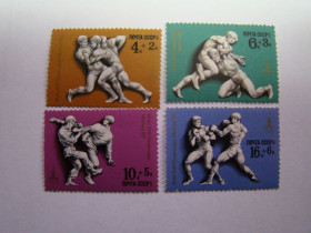 СРСР - СССР - ^/--/^ СССР, Михель  (2009), 4602-4605, ХХII Летние Олимпийские игры 1980 года в Москве ^_^^^ СРСР, Міхель (2009), 4602-4605, ХХII Літні Олімпійські ігри 1980 року в Москві - фото фото фото