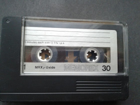 Касети Кассеты ^/--/^ Аудиокассета Memorex MRX /--/ 2 Oxide 30 ^_^^^ Аудіокасет Memorex MRX /--/ 2 Oxide 30 - фото фото фото