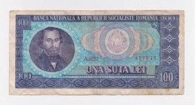 Румунія Румыния ^/--/^ 100 леїв = 1966 р. = РУМУНІЯ  + ^_^^^ 100 леев = 1966 г. = Румыния + - фото фото фото
