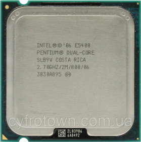 Процесори Процессоры ^/--/^ Процессор Intel Pentium dual core E /--/ 5400 2 /--/ x /--/ 2.7 GHz S /--/ 775 бу ^_^^^ Процесор Intel Pentium dual core E /--/ 5400 2 /--/ x /--/ 2.7 GHz S /--/ 775 бу - фото фото фото