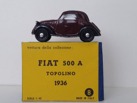 : Закордонні : Зарубежные ^/--/^ FIAT 500 /--/ A Topolino /--/ 1936. DUGU. 1/43  -3723- ^_^^^ FIAT 500 /--/ A Topolino /--/ 1936. DUGU. 1/43 -3723- - фото фото фото