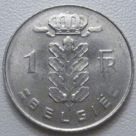 Бельгія Бельгия ^/--/^ Бельгія 1 франк 1978 року Belgie 42705 ^_^^^ Бельгия 1 франк 1978 года Belgie 42705 - фото фото фото