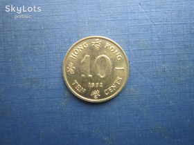 Китай Китай ^/--/^ Монета 10 центів Гонг-Конг Гонконг Британський Китай 1992 ^_^^^ Монета 10 центов Гонг-Конг Гонконг Британский Китай 1992 - фото фото фото