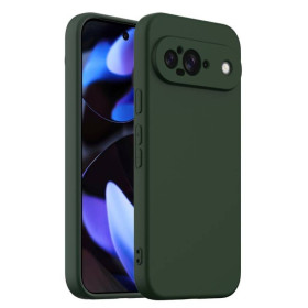 Чохли, бампера Чехлы, бампера ^/--/^ Чохол Fiji Full Soft Premium для Google Pixel 9 протиударний бампер з мікрофіброю Dark Green ^_^^^ Чехол Fiji Full Soft Premium для Google Pixel 9 противоударный бампер с микрофиброй Dark Green - фото фото фото