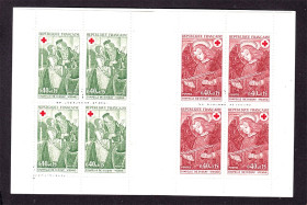 Франція Франция ^/--/^ Франция 1970 г  MNH -  КРАСНЫЙ КРЕСТ - 2 /--/ а скана - фото фото фото