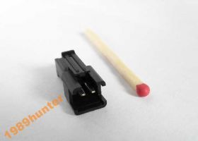 Інші аксесуари та комплектуючі Другие аксессуары и комплектующие ^/--/^ Разъем коннектор 2 pin пин  (10 шт) ^_^^^ Роз'єм конектор 2 pin пін (10 шт) - фото фото фото