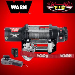 Інше Другое ^/--/^ Лебедка Warn Vantage 4000-S Winch тяга 1814 кг Made in USA - фото фото фото