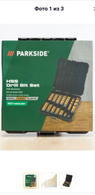 Набори Наборы ^/--/^ Комплект PARKSIDE Набір свердл 107 шт. Німеччина ^_^^^ Комплект PARKSIDE Набор сверл 107 шт. Германия - фото фото фото