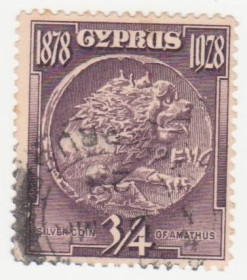 Кіпр Кипр ^/--/^ Кипр греческий  1928 г..№ 108 гашеная ^_^^^ Кіпр грецький 1928 р. No 108 гашена - фото фото фото