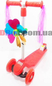 Самокати Самокаты ^/--/^ Самокат детский трехколесный Scooter micro Tri PU Красный (2 /--/ T /--/ 1022) ^_^^^ Самокат дитячий триколісний Scooter micro Tri PU Червоний (2 /--/ T /--/ 1022) - фото фото фото