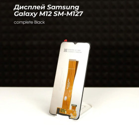 Сенсорні екрани і Дисплеї Сенсорные экраны и Дисплеи ^/--/^ Дисплей Samsung Galaxy M /--/ 12 SM-M /--/ 127 complete Black ^_^^^ Samsung Galaxy M /--/ 12 SM-M /--/ 127 complete Black - фото фото фото