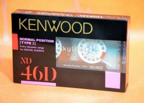 Касети Кассеты ^/--/^ Аудио кассета KENWOOD ND 46 D Япония 1987   запечатана ^_^^^ Аудіо касету KENWOOD ND 46 D Японія 1987 запечатана - фото фото фото