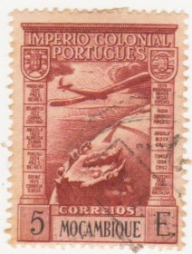 Португалія Португалия ^/--/^ Португальская  Мозамбик  1938  г. № 334 гашеная ^_^^^ Португальська Мозамбік 1938 р. No 334 гашена - фото фото фото