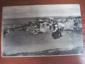 СРСР СССР ^/--/^ Открытка СССР 1920-е Анапа пляж пески чистая ^_^^^ Листівка СРСР 1920-е Анапа пляж піски чиста - фото фото фото