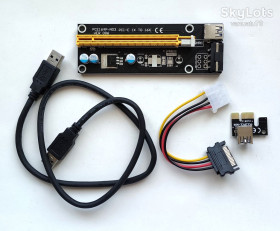 Аксесуари Аксессуары ^/--/^ Райзер USB 3.0 PCI-E 1 /--/ X 16 /--/ X Riser USB 3.0 для відеокарт PCI express adapter плата розширення ^_^^^ USB 3.0 PCI-E 1 /--/ X 16 /--/ X Riser USB 3.0 для видеокарт PCI express adapter плата расширения - фото фото фото