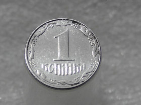 Обігові Обиходные ^/--/^ 1 копійка 2011 рік Україна  &amp;quot; Брак, Викришка Штемпеля Реверса &amp;quot;  (254+) ^_^^^ 1 копейка 2011 год Украина &amp;quot; Брак, Викришка Штемпеля Реверса &amp;quot; (254+) - фото фото фото