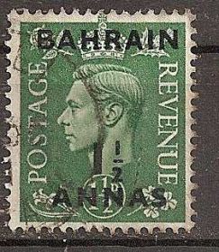 Бахрейн Бахрейн ^/--/^ Бр.Бахрейн 1951 Sc.74     (гаш) ^_^^^ Бр.Бахрейн 1951 Sc.74 (гаш) - фото фото фото
