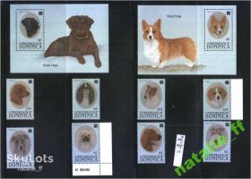 Фауна Фауна ^/--/^ NM Доминика 1994 г MNH - Royal dogs - собаки ^_^^^ NM Домініка 1994 MNH - Royal dogs - собаки - фото фото фото