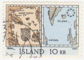 Ісландія Исландия ^/--/^ Исландия 1967 г № 412 гашеная ^_^^^ Ісландія 1967 р. No 412 гашена - фото фото фото
