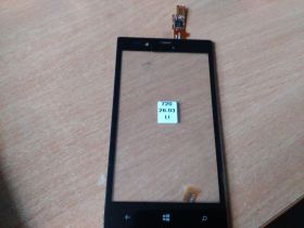 Сенсорні екрани і Дисплеї Сенсорные экраны и Дисплеи ^/--/^ Сенсор (Touch screen) Nokia 720 Lumia чёрный ^_^^^ Сенсор Nokia 720 Lumia чорний - фото фото фото