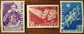 Румунія Румыния ^/--/^ Румыния Вторая советская пилотируемая космическая миссия 1961 ^_^^^ Румунія Друга радянська пілотована космічна місія 1961 - фото фото фото