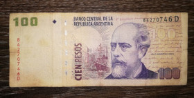 Аргентина Аргентина ^/--/^ ARGENTINA Аргентина 100 песо 2003 підписи: Redrado, Scioli. Без Convertibles... Червоний № ^_^^^ ARGENTINA Аргентина 100 песо 2003 подписи: Redrado, Scioli. Без Convertibles... Красный No - фото фото фото