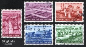 Гвінея Гвинея ^/--/^ Гвинея  (1964) Строительство водовода на Конакри ^_^^^ Гвінея (1964) Будівництво водоводу на Конакрі - фото фото фото